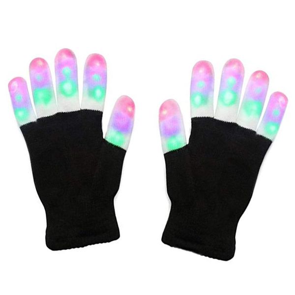 

men women finger light gloves led warm gloves for lightshow dance halloween christmas gift, Blue;gray