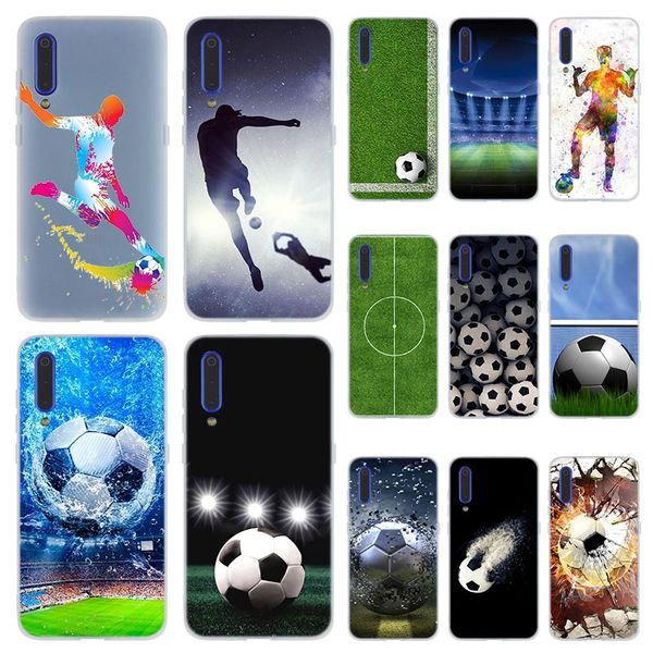 

fashion soft tpu phone case cover for coque xiaomi redmi 4x 4a 6a 7a y3 k20 5 plus note 8 7 6 5 pro football soccer ball