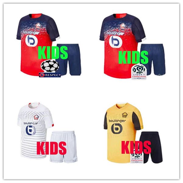 

19 20 lo c lille kid kit occer jer ey home andre 2019 2020 maillot de foot yazici maignan bamba celik o imhen o c child football hirt