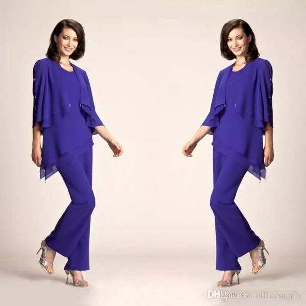 

элегантный шифон с длинными рукавами плюс размер мать невесты жених костюмы слоистых оборками формальные свадебные костюмы с курткой, Black;red