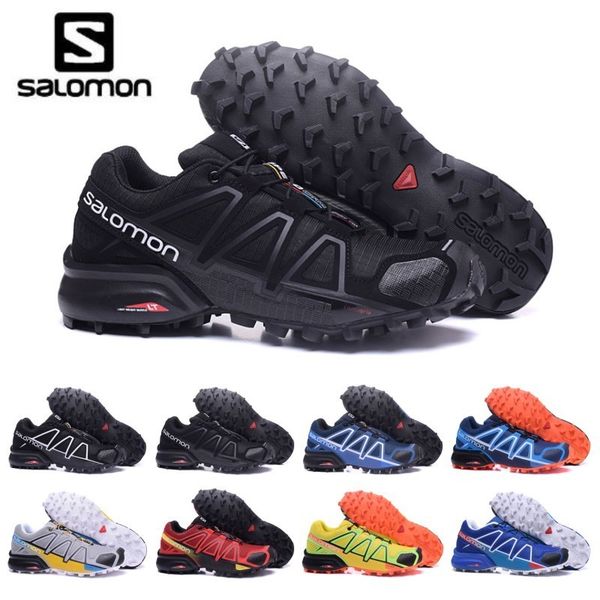 

Salomon Speed Cross 4 IV CS black blue orange red Walking Shoes Breathable Man Athletics Mesh Jogging Shoes sports sneaker eur 40-46