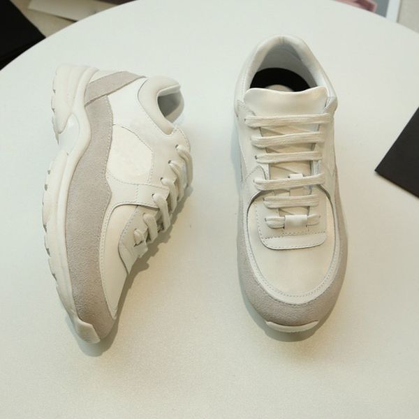 

color fluorescent green shoes fashion fluorescent yellow sneakers men women white leather flats runner trainers sport casual shoes 35-45, Black