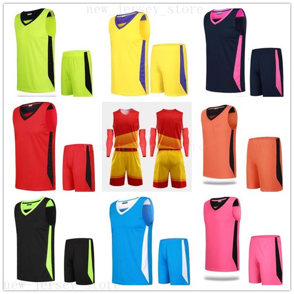 

customize any name any number man women lady youth kids boys basketball jerseys sport shirts as the pictures you offer zz0379, Black;red