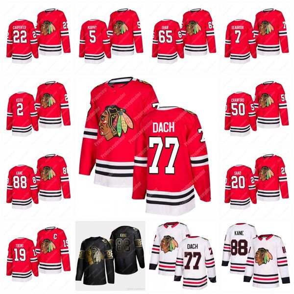

Women 77 Kirby Dach Chicago Blackhawks 2019-2020 Authentic Pro Jersey Patrick Kane Jonathan Toews Corey Crawford Duncan Keith Maatta Dylan