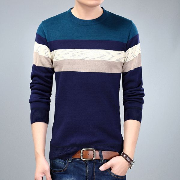 

men's sweaters 2021 fashion casual clothing social fitness bodybuilding striped t shirts men t-shirt jersey tee shirt pullover sweater, White;black