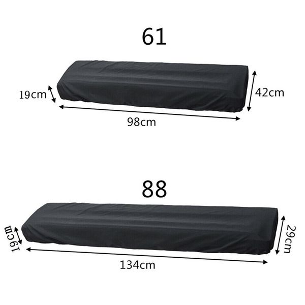 

adjustable 61/88 keys electronic piano cover keyboard instrument cover waterproof dirt-proof protector