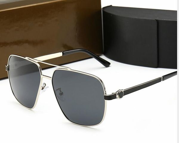 

2019 vintage rimless sunglasses brand designer 00889 sunglasses for men women metal alloy frame mirror clear lens for female male eyewear, White;black