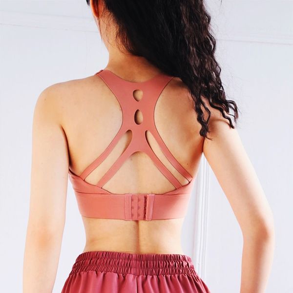 

женщины 2020 спорт бюстгальтер push up нижнее белье фитнес твердая yoga tank crop top bras спортивный жилет gym рубашка спорт бег спортивная, White;black