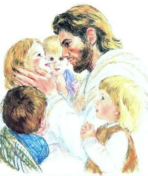 

frances hook иисус христос и деточки главная decorhd печать картина маслом на холсте wall art canvas картинки 200109