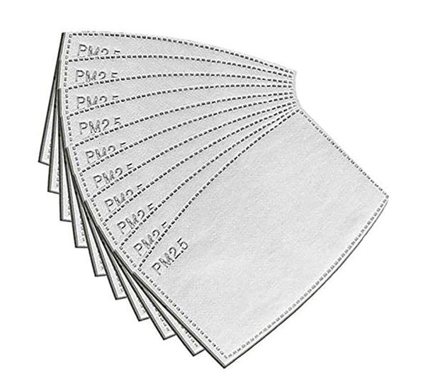 

dhl shippm2.5 activate carbon filter mouth wholesale lot skin friendly gasket fog prevention mask replacement pad anti dust