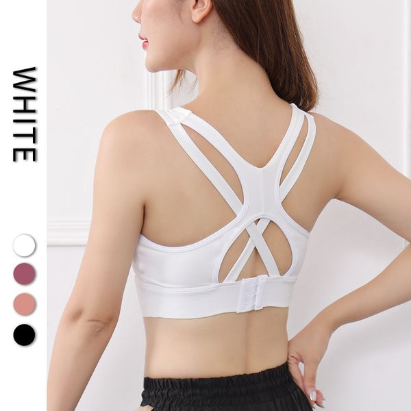 

красота назад йога бюстгальтер фитнес жилет женщин резистентные запуск push up стереотипы анти провисание спорт нижнее белье / лето 30, White;black