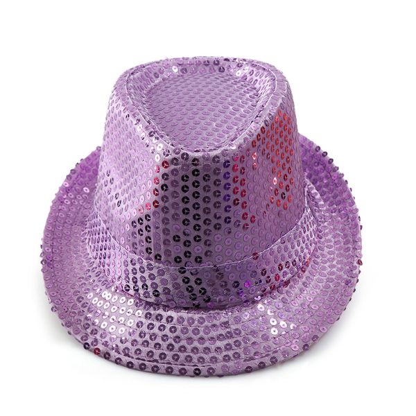 

2018 glitter sequins hat cap kids show hat children gift charm girl boy dance use new fashion dance show party jazz