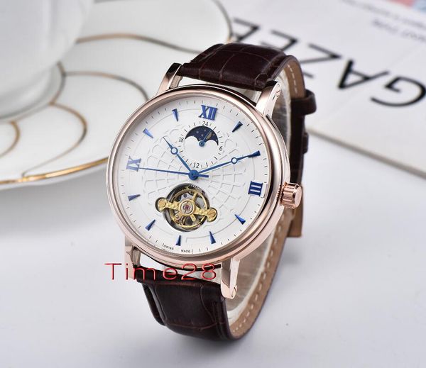 

Новые мужские механические из нержавеющей стали автоматические спортивные часы