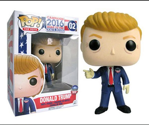 

президент америки дональд трамп funko поп новизна игры фигурка мини симпатичной модель игрушка детские мальчики подарок дети знаменитость ри