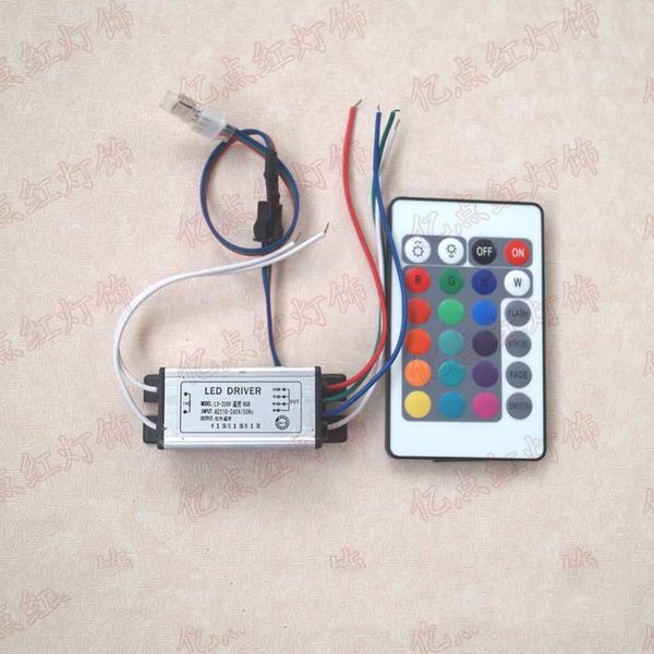 

RGB LED Driver Remote Control High Power LED 3W Constant Current Drivers RGB Drive Power Supply for LED Spotlight Downlight