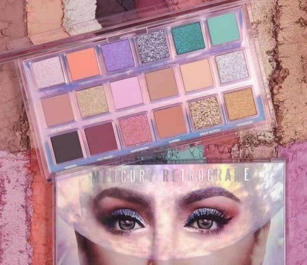 

Brand mercory retrograde 18 color eye hadow palette nude 18 color eye hadow beauty makeup himmer matte eye hadow dhl hipping