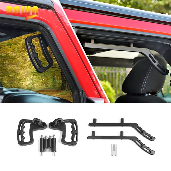 

bawa car armrests for wrangler jk 2007-2017 auto front rear grab handles for wrangler jk interior accessories