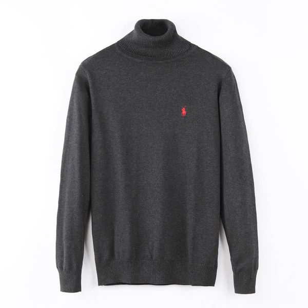 

ralph polo lauren fashion sweater men designer sweater turtleneck trend brand pullover embroidery pony logo casual spring knit mens clothes, White;black