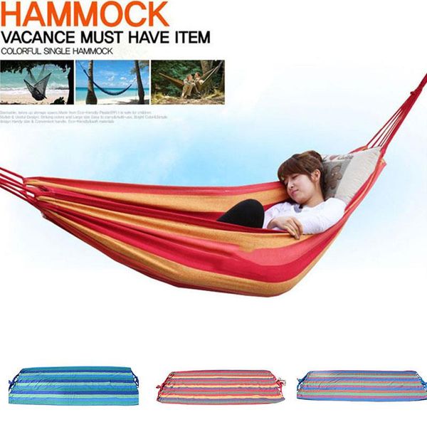 

hanging hammock hammock swing tent explore hike 3 colors canvas hanging bed field survival picnic camp outdoor leisure