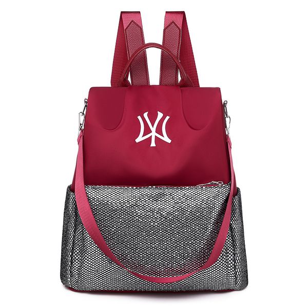 

women's backpack new joker casual bag personality fashion bag