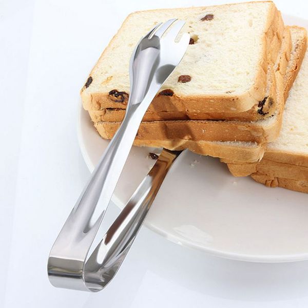 

multifunctional tongs stainless steel salad tong party pastry buffet tongs kitchen accessories cooking tools