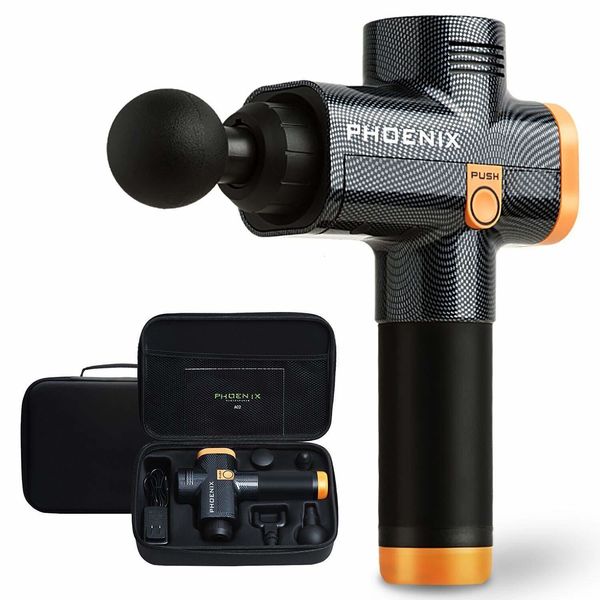 

phoenix a2 muscle massage gun deep tissue massager gun exercising muscle pain body replace for hypervolt t190715