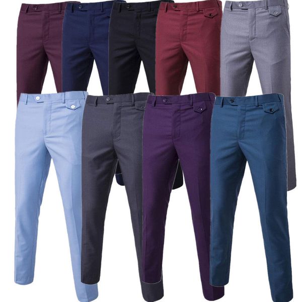 

Мужские дизайнерские брюки чинос Стрейч узкие джинсы скинни всех размеров M-6X