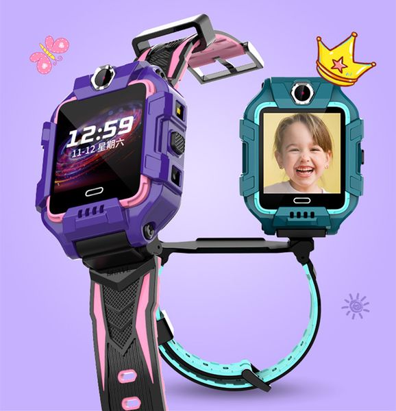 Y9W orologio per telefono per bambini rotazione di 360 gradi posizionamento WiFi impermeabile doppia fotocamera inglese Smart Watch dhl gratuito