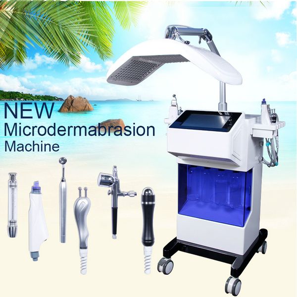 

8 in 1 hydra facial machine rf skin rejuvenaiton wrinkle removal microdermabrasion hydro dermabrasion bio-lifting hydrafacial salon machine