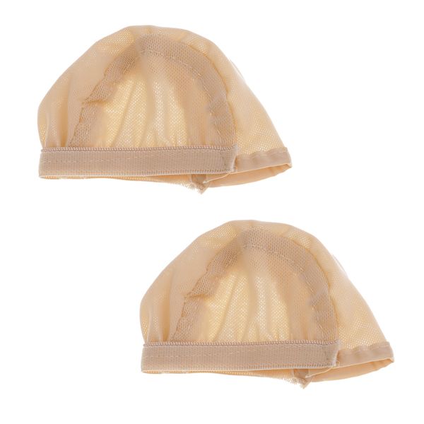 

2 pcs doll diy replacement parts wig headgear for blythe dolls