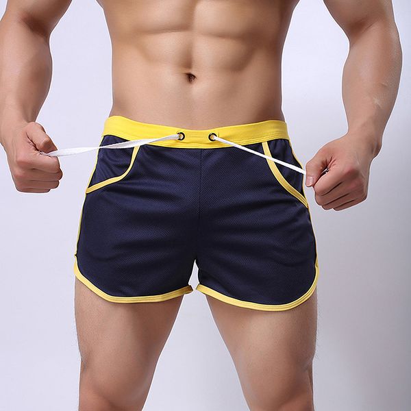 

plus size men summer beach short casual boxers male bodybuilding breathable quick dry elastic waist short trousers with pockets, White;black