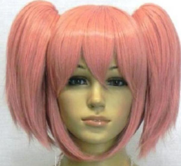 Wig Hot Heat Resistant Party Hair G Lnew Fashion Orange Pink