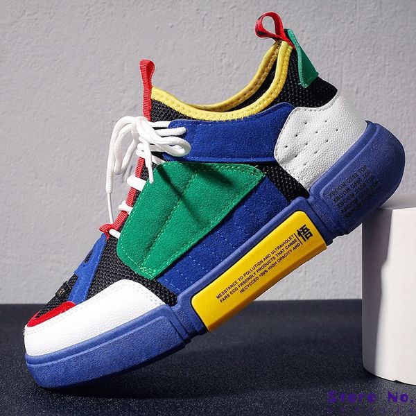 

fashion spring autumn all mens shoes breathable light mesh shoes summer casual man loafers wudao sneakers 2019 new, Black
