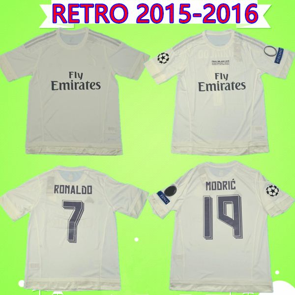 

2015 2016 ronaldo real madrid soccer jerseys retro benzema football shirt 15 16 james vintage camiseta de fÃºtbol pepe sergio ramos maillot, Black;yellow