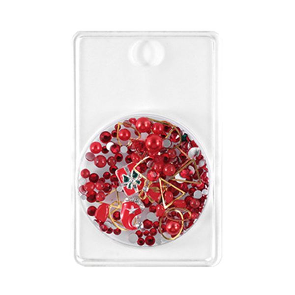 

christmas series alloy metal diy 3d nail rhinestones nail art decorations