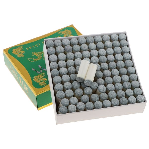 

100 pieces / pack slip-on tips for pool cues billiars sticks - 9mm 10mm 12mm 13mm