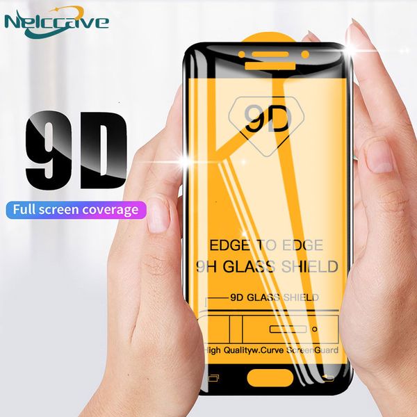 

100pcs 9d curve tempered glass screen protector for samsung j7 j250 j260 j3 j2 j5 film protector