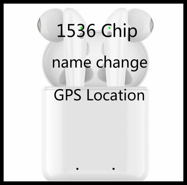 

new 1536 chip ap2 wireless charging bluetooth headset earbuds earphones bt 5.0 call siri touching control button pk h1 chip w1 chip