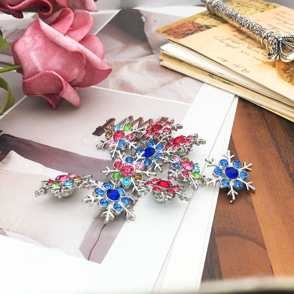

flower snowflake w170 crystal 3d 18mm 20mm metal snap button for bracelet necklace interchangeable jewelry women accessorie findings