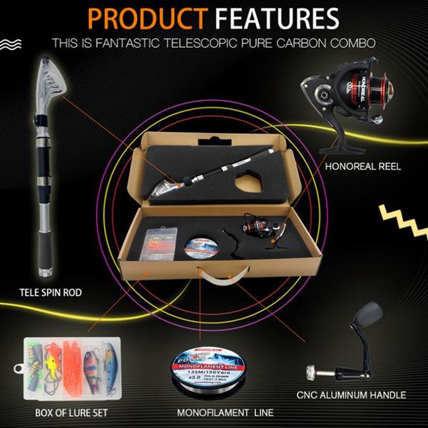 

1.8/2.1/2.4/2.7/3m sea fishing rod carbon rod combo fuji reel seat gear ratio 5.2:1 ball bearing 9bb+1 135m line