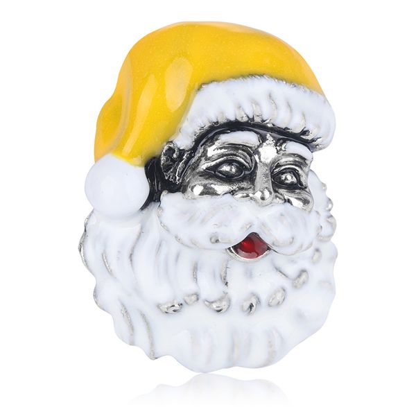 

santa claus brooches pins costume jewelry women family clothing accessories, Gray