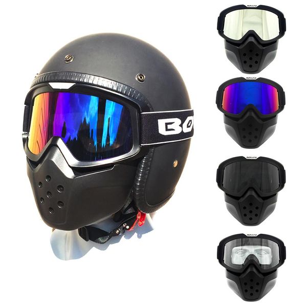 

retro outdoor cycling goggles windproof eye protection motorbike bike riding mirror mask glasses motorcycle racing car supplies