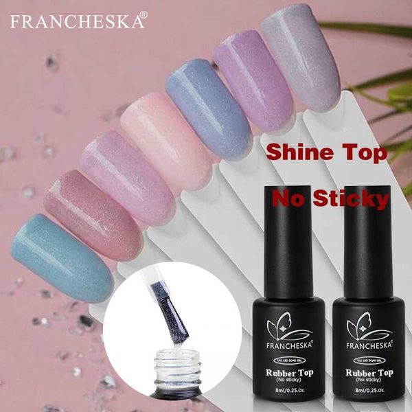 

new 8ml glitter coat no sticky shine gel nail polish transparent soak off primer gel long lasting lacquer base coat, Red;pink