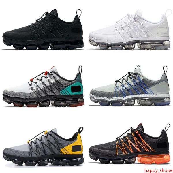 

2019 run utility men running shoes anthracite medium olive black reflect silver designer sneakers sport shoes trainers 40-45