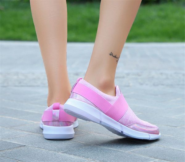 

2020 wholesale new large size ladies sneakers summer breathable wild yards lightweight fashion casual women's shoes wholesale