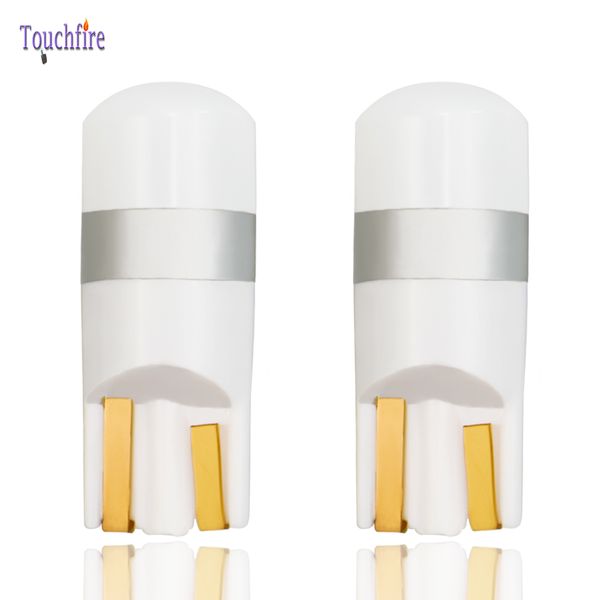 

100pcs t10 w5w 194 168 canbus 3030smd led car bulbs auto lamp license plate side parking interior light white 12-24v wholesale