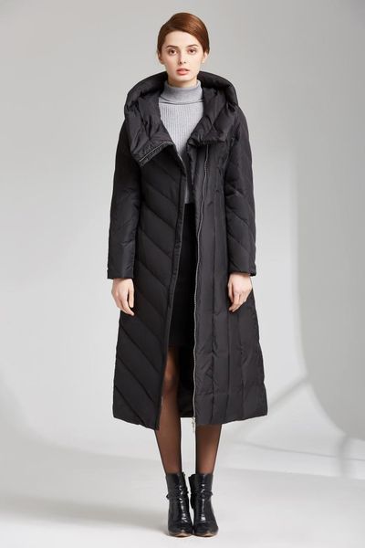 

misun 2019 new arrival women down coat jackets winter and autumn, Black