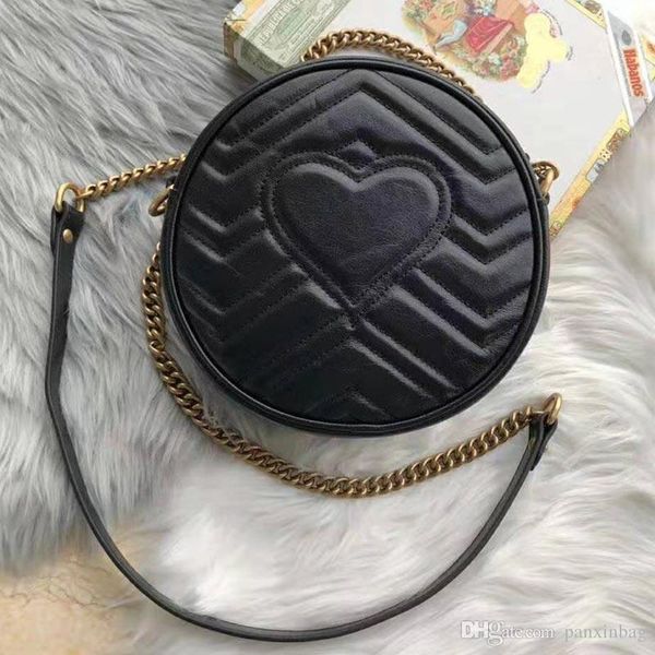 

round cake bag slanting summer chain bag baitao 2019 new soft leather single shoulder slanting women's bag