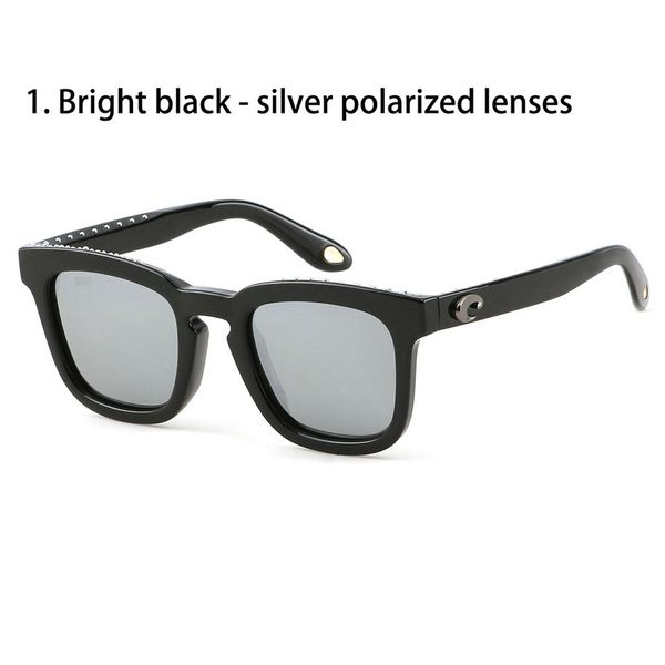 

sunglasses mens costa sunglasses 79185 polarized lens fashion beach glasses surfing glasses women luxury designer sunglasses box&case -c1, White;black