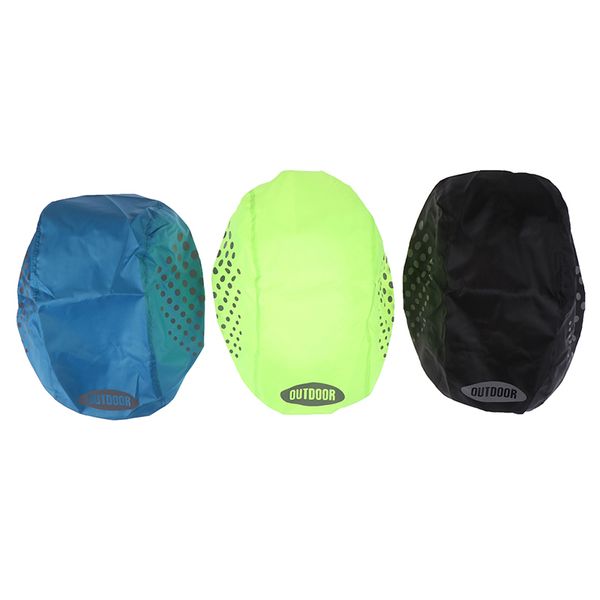 

cycling caps & masks reflective bike helmet cover waterproof windproof bicycle rain, Black